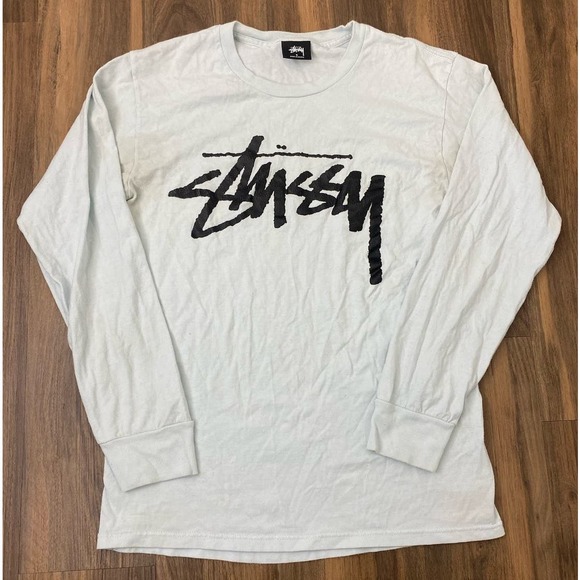 Stussy Other - VTG Y2K Men Stussy spell-out graphic cotton long sleeve t-shirt, S